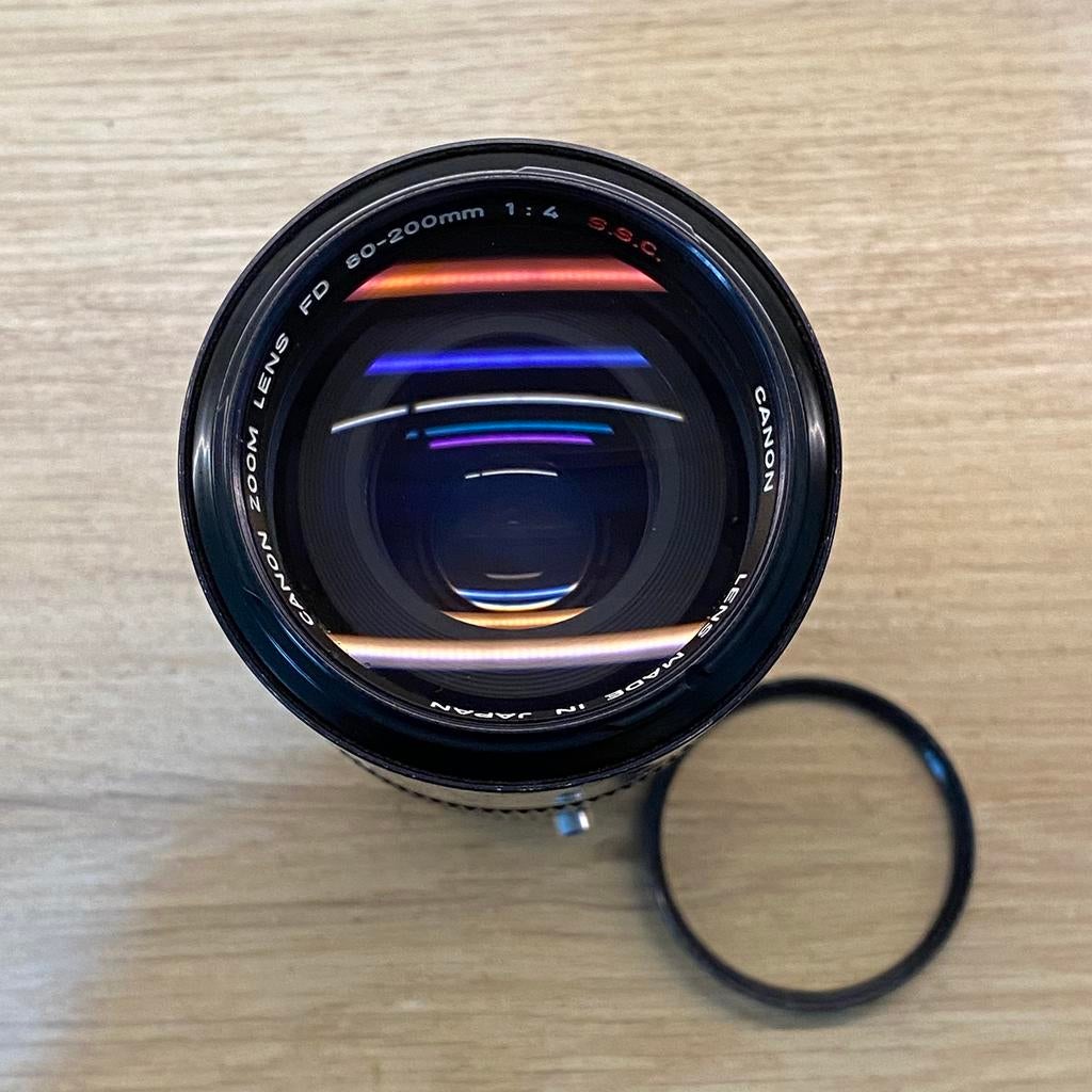 Canon FD 80-200mm f4 SSC, TV, Hi-fi & Vidéo, Appareils photo analogiques, Comme neuf, Reflex miroir, Canon, Enlèvement ou Envoi