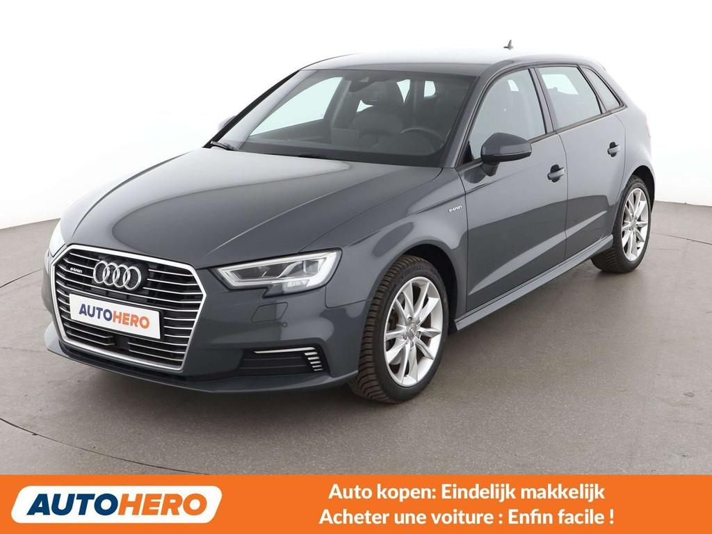 Audi A3 1.4 TFSI e-tron (bj 2018, automaat), Auto's, Audi, Gebruikt, Zwart, Leder, 1395 cc