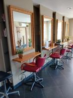 kappersstoel met spiegel,kapperswasbak ,kapstok/vestiaire,wa, Ophalen