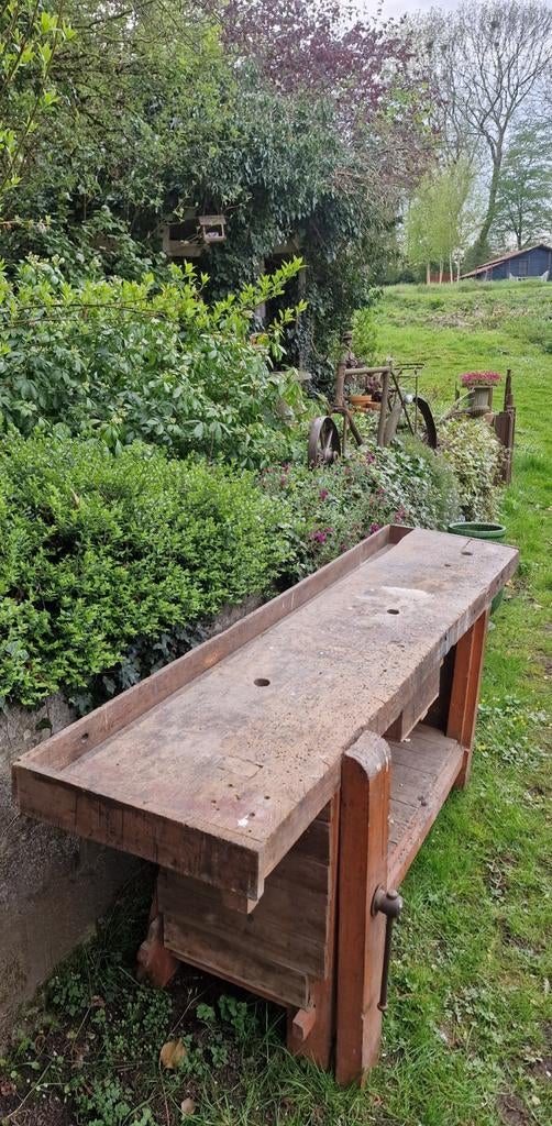 Ancien établi de Menuisier, Bricolage & Construction, Établis, Enlèvement