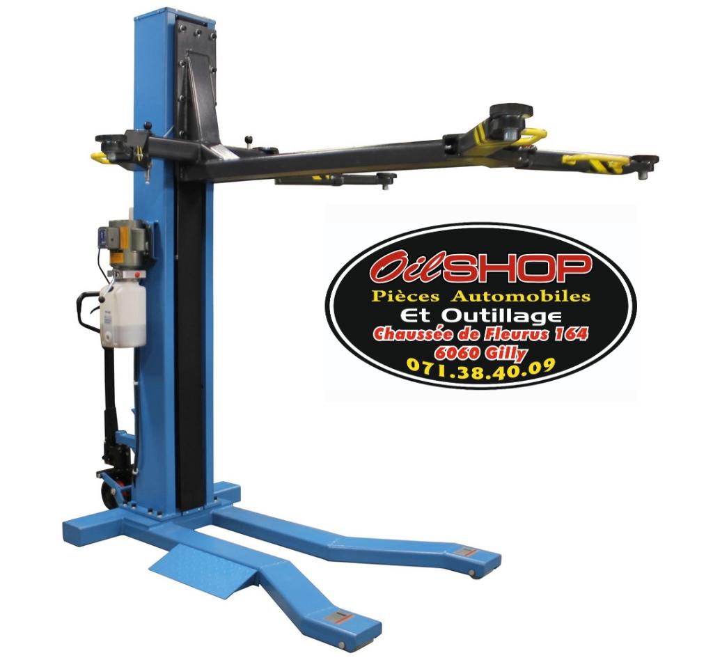 Pont élévateur mobile à 1 colonne, capacité 2500 kg, Auto diversen, Autogereedschap, Nieuw, Ophalen