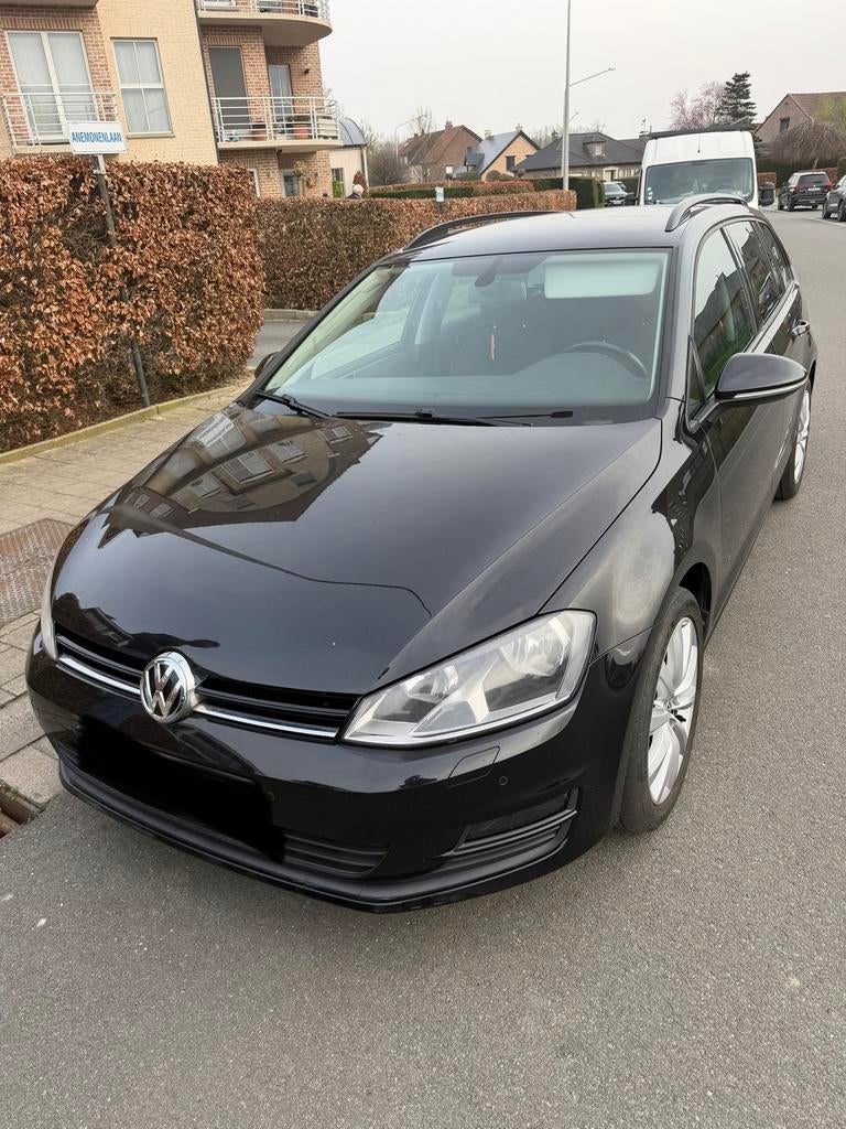 Volkswagen Golf 7 Benzine AUTOMAAT BJ 2014 Blanco Gekeurd!!, Autos, Euro 5, Achat, 4 portes, Break