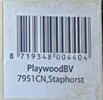 playwood houten letterbakhuisje met 5x5 cm. vakjes, Ophalen of Verzenden, Zo goed als nieuw