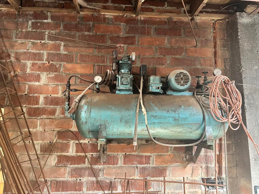 Compressor, Bricolage & Construction, Compresseurs, 100 litres ou plus, Enlèvement, Utilisé, 10 bars ou plus