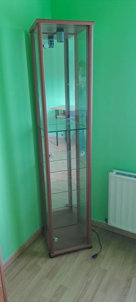 Meuble vitrine 3 faces et 1 miroir, Enlèvement