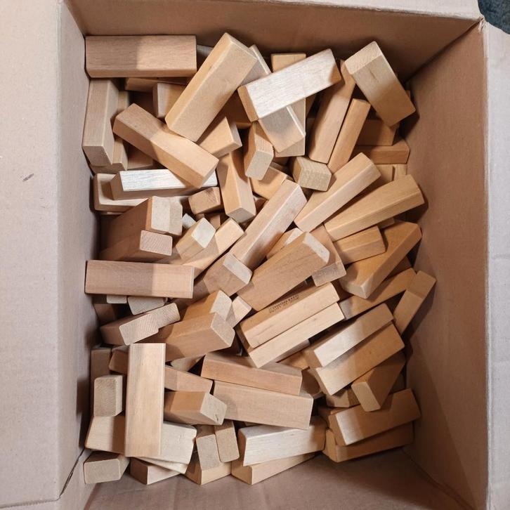 Kapla planchettes en bois 190 pièces, Kinderen en Baby's, Speelgoed | Bouwstenen, Zo goed als nieuw, Overige merken, Ophalen of Verzenden