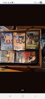 +-10 caisses de films vhs, Cd's en Dvd's, VHS | Film