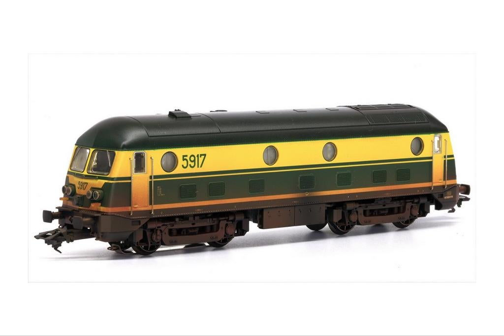 GEZOCHT NMBS diesel Märklin 5917 "geweathered", Hobby en Vrije tijd, Ophalen of Verzenden, Locomotief, Märklin