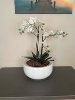 Kunst orchidee met bloempot, Huis en Inrichting, Ophalen, Zo goed als nieuw