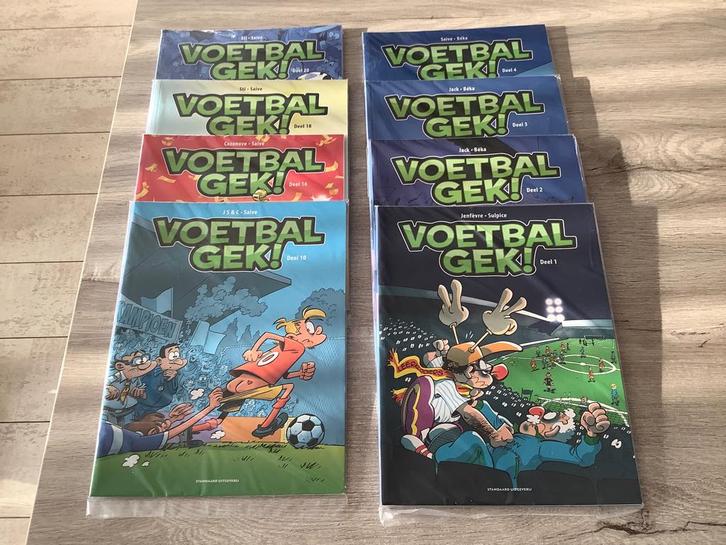 Voetbalgek verschillende strips (1998-2024), Boeken, Stripverhalen, Zo goed als nieuw, Meerdere stripboeken, Ophalen of Verzenden
