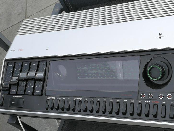 Philips 22RH752 en 22ah463 luidsprekers uit 1976, Antiek en Kunst, Antiek | Tv's en Audio, Ophalen