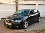 Audi A3 8P 2.0FSI 2005 #CONTROLE TECHNIQUE #JANTES GTI #CUIR, Autos, Cuir, Achat, 110 kW, Noir