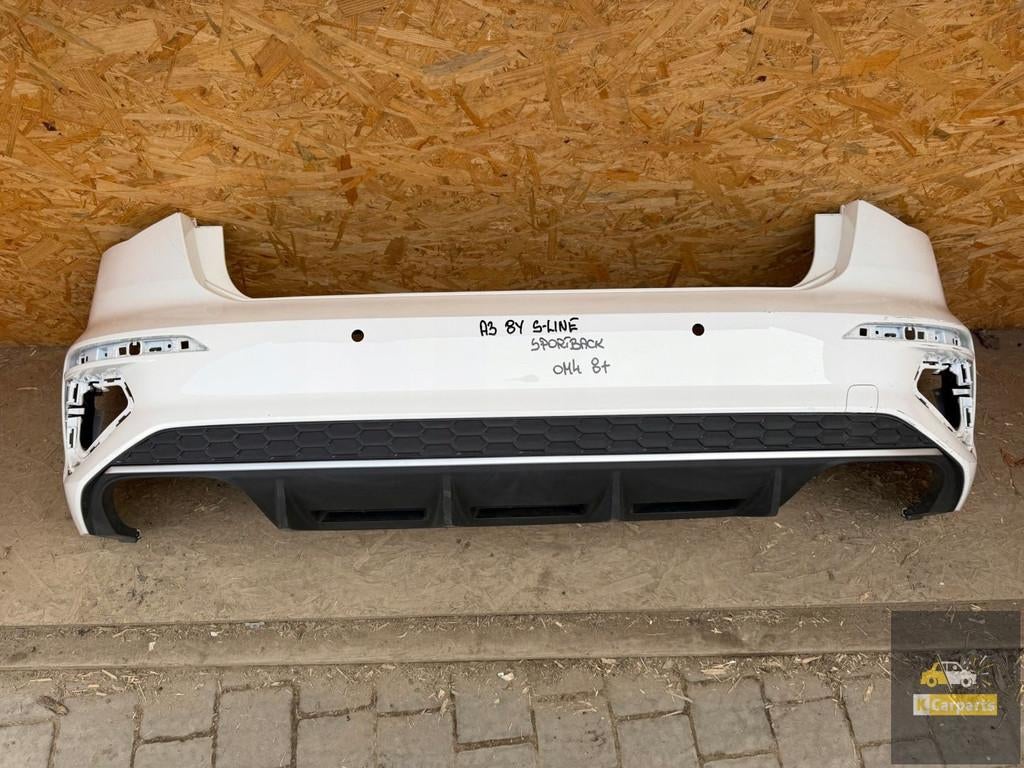 Audi A3 8Y Sportback S-Line achterbumper, Auto-onderdelen, Carrosserie, Bumper, Audi, Gebruikt