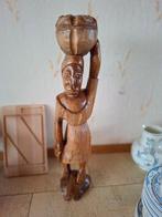 Afrikaans ogend houten beeld, Ophalen, 50 - 100 cm, Beeld, Hout