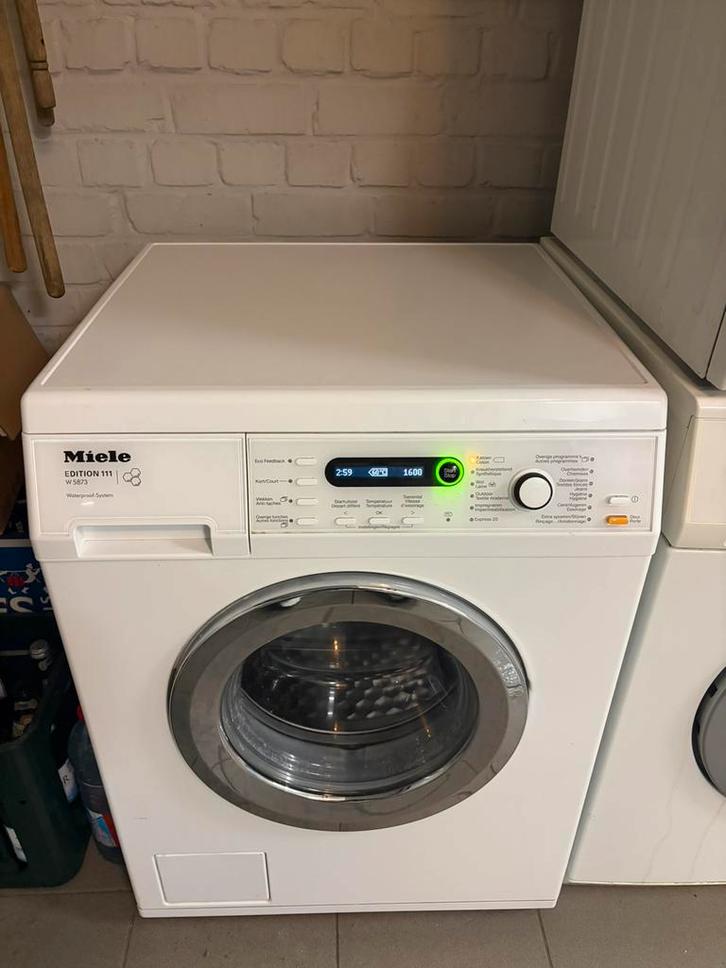 Miele wasmachine 7kg A+++ | Levering mogelijk, Elektronische apparatuur, Vaatwasmachines, Zo goed als nieuw, Minder dan 85 cm