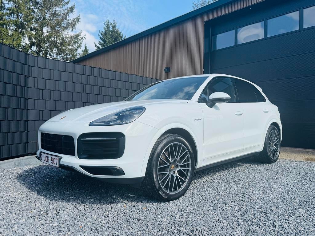 Porsche Cayenne E - Hybride/462 CV/57500 km, Autos, Porsche, Entreprise, Cayenne, Caméra 360°, 4x4, ABS, Caméra de recul, Phares directionnels