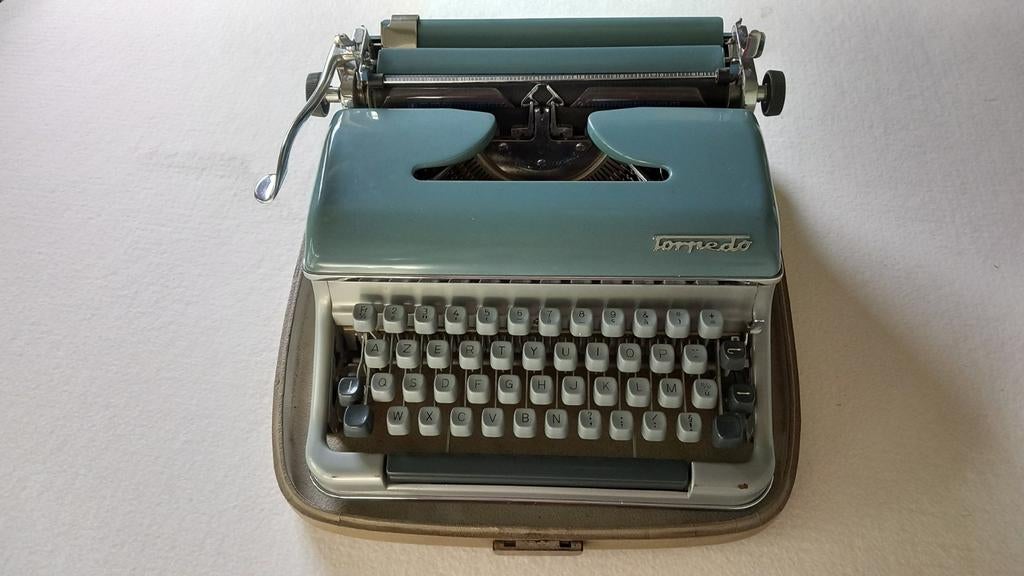 Vintage typemachine Torpedo model 18, Diversen, Typemachines, Ophalen, Gebruikt