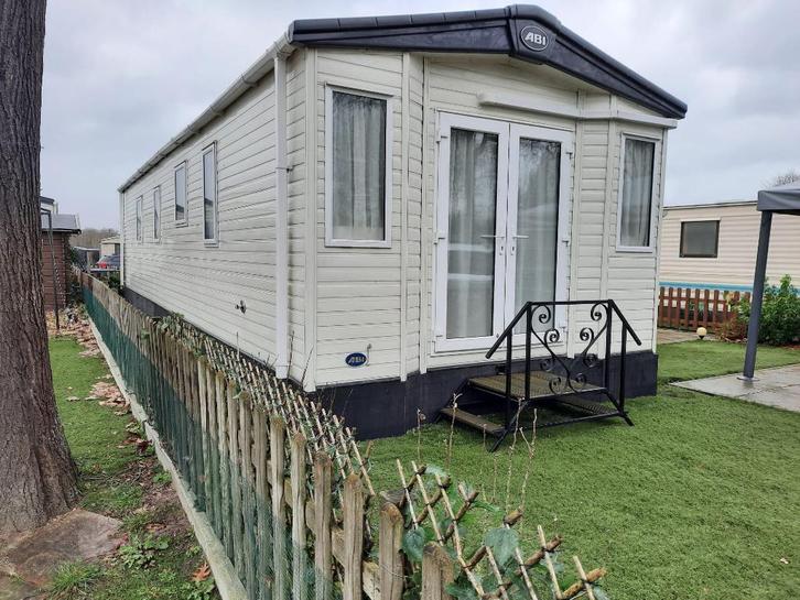 Staancaravan op camping Molenzijdseheide Merksplas, Vacances, Campings, Parc de loisirs, Climatisation, Animaux domestiques acceptés