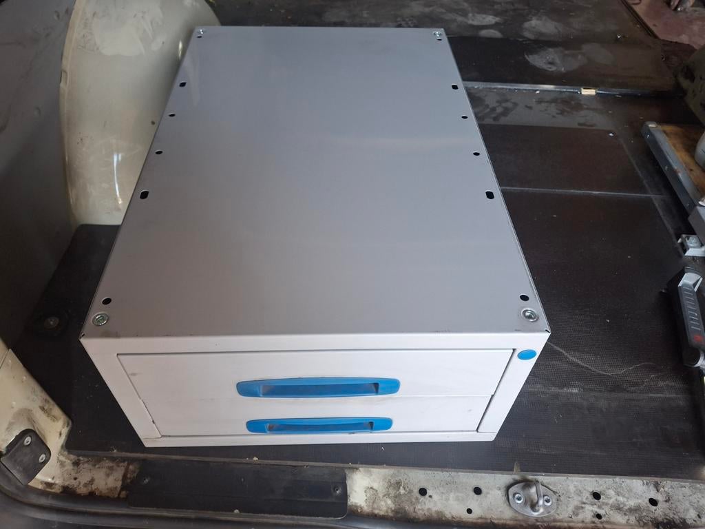 Metalen laden 2x, Ophalen