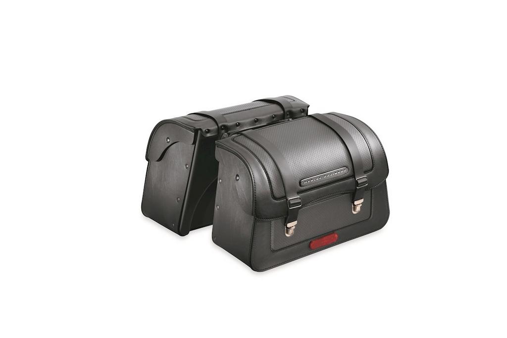 OEM zijtassen Harley Softail, Motoren, Ophalen, Zo goed als nieuw