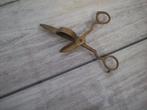 geel koper schaar, Antiek en Kunst, Ophalen of Verzenden, Koper
