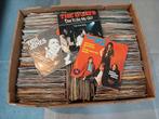 Lot de +/- 500 singles en vinyle, Enlèvement ou Envoi