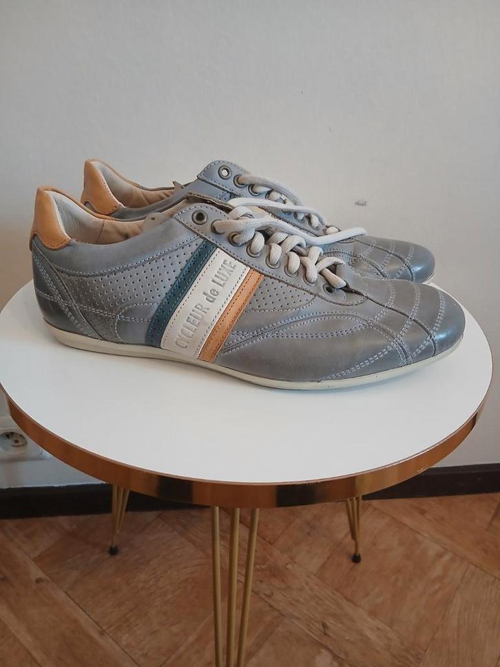 Baskets en cuir Cycleur de Luxe, Vêtements | Hommes, Chaussures, Baskets, Bleu, Enlèvement ou Envoi