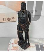 Afrikaanse krijger jager speer Zuid-Afrika 35cm Beeld kunst, Antiek en Kunst, Ophalen of Verzenden
