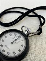 Vintage Heuer Leonidas stopwatch 7 jewels – getest werkend, Ophalen of Verzenden, Zakhorloge, Overige merken, Met ketting