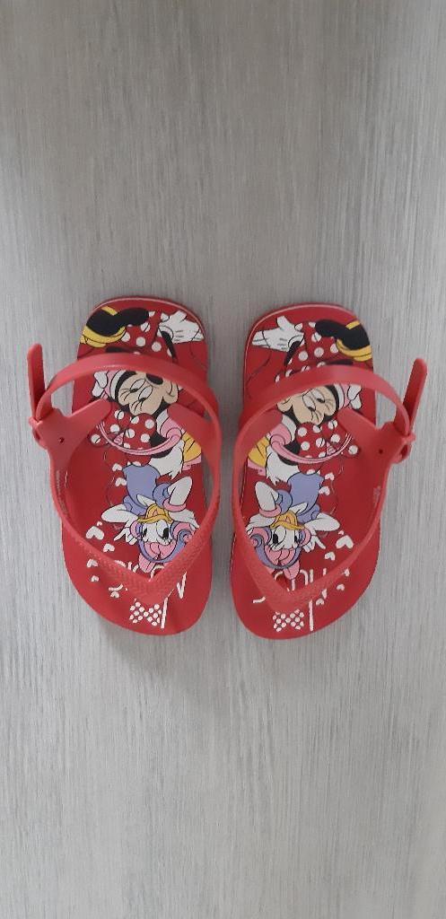 Rode teenslippers/sandalen Disney 26/27, Disney, Meisje, Overige typen, Ophalen of Verzenden