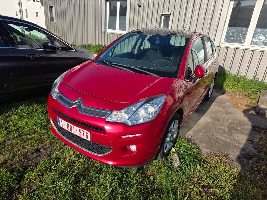 Citroën C3 1.2i#Exclusive#Clim Digital#Jantes#Panoramique, Euro 5, Zwart, Bedrijf, Handgeschakeld