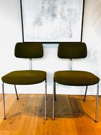 Vintage stoelen 2 stuks, Ophalen, Gebruikt