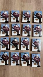 16 ongeopende doosjes panty’s mousse. 20 den. XXL., Bruin, Nieuw, Overige maten, Ophalen of Verzenden