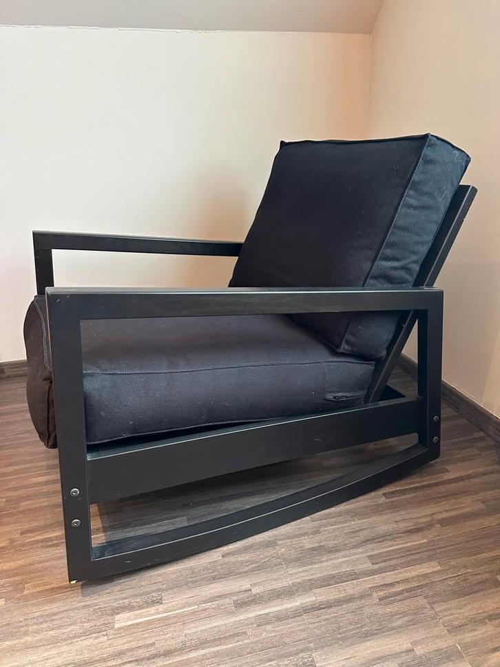 IKEA LILLBERG schommelstoel, Huis en Inrichting, Fauteuils, Zo goed als nieuw, Hout, Ophalen