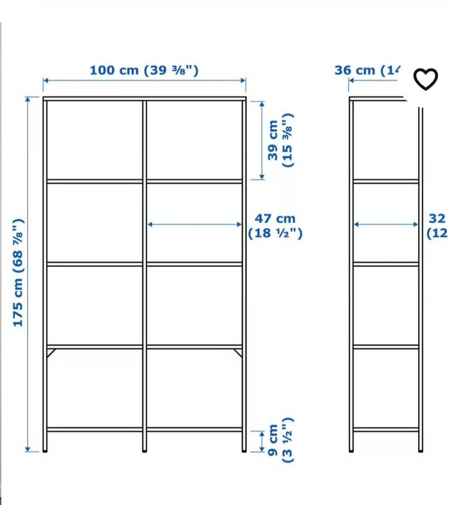 Rek met glazen leggers         65 € per rek   3 stuks, Ophalen