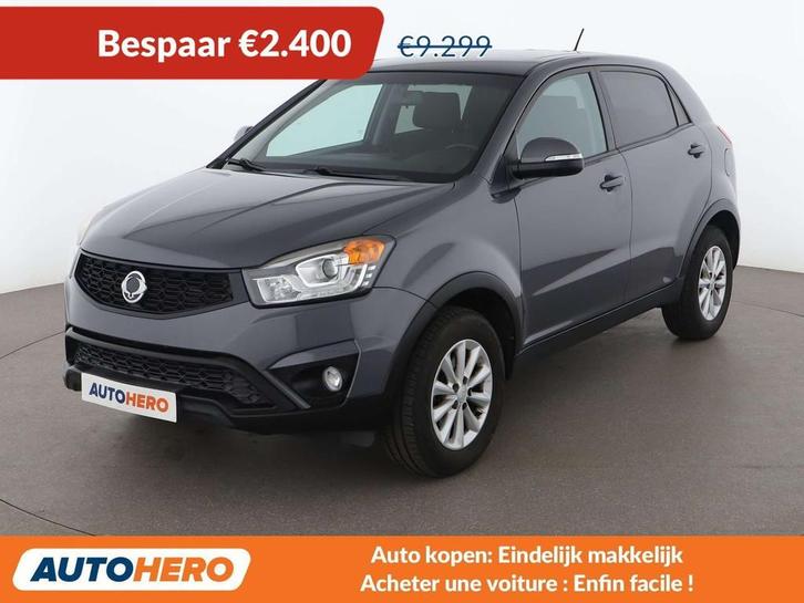 SsangYong Korando 2.0 TD Sapphire 4x2, Autos, SsangYong, Achat, Korando, ABS, Airbags, Air conditionné, Bluetooth, Ordinateur de bord