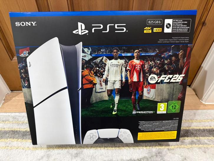 PlayStation 5 + FIFA 26 neufs (boîte non ouverte), Consoles de jeu & Jeux vidéo, Consoles de jeu | Sony PlayStation 5, Neuf, Playstation 5 Digital