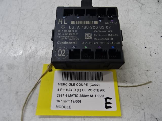 UNITE ELECTRONIQUE GLE Coupe (C292) (A1669006307), Utilisé, Mercedes-Benz