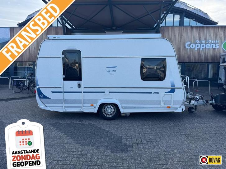 Fendt Bianco 390 FH, Caravanes & Camping, Caravanes, jusqu'à 4, 1000 - 1250 kg, Siège de train, Fendt, Lit dans la longueur, Lit fixe