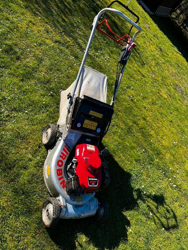Tondeuse PRO Robin, Jardin & Terrasse, Tondeuses à gazon, Comme neuf, Enlèvement