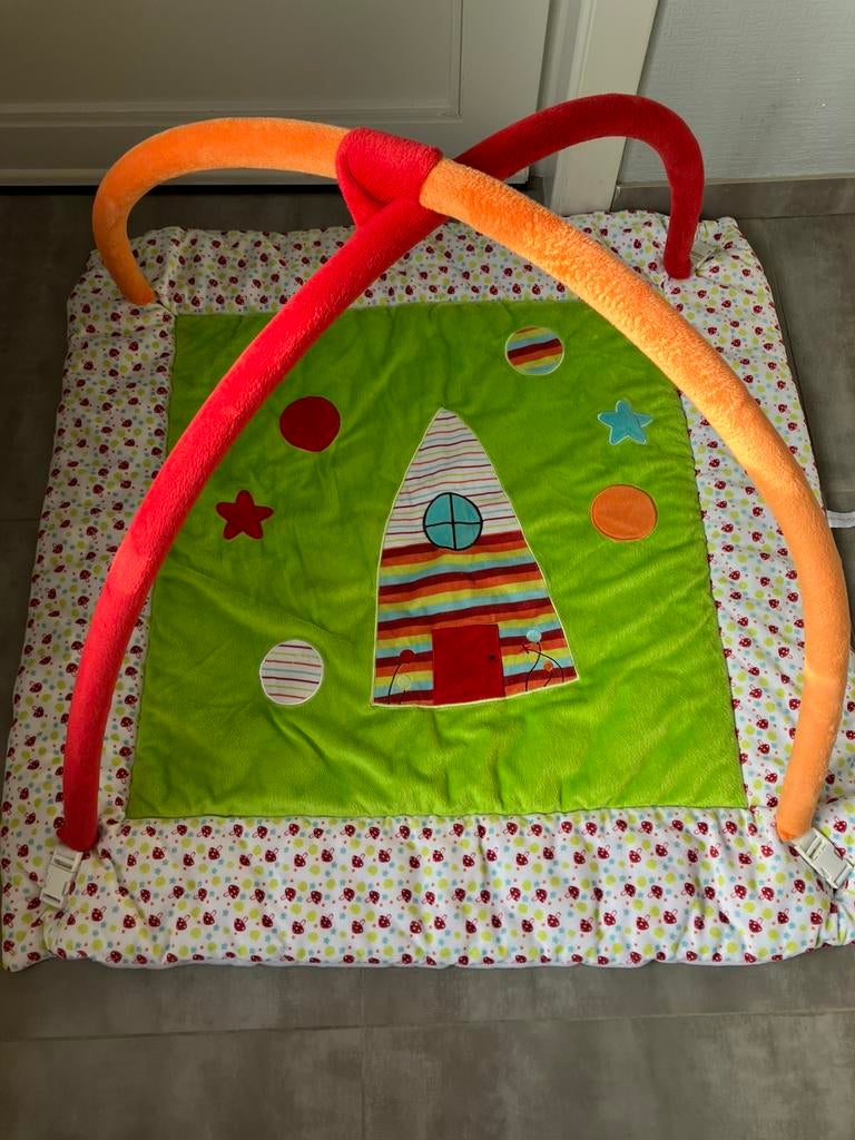 Babyspeelmat proper gewassen. 1 x 1m, Ophalen, Zo goed als nieuw