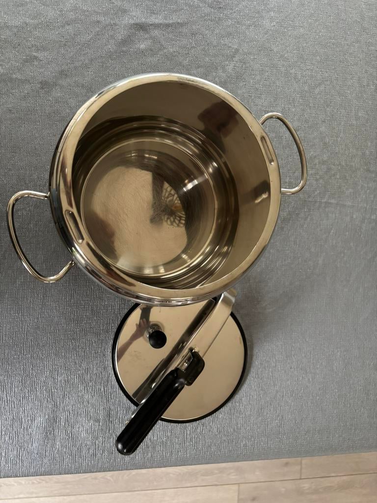 Snelkoker, Inox, Gebruikt, Keramische plaat, Ophalen