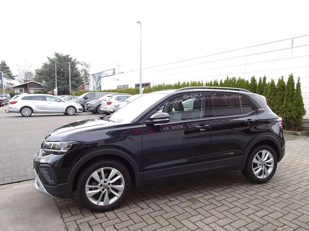 Volkswagen T-Cross 1.0TSi Goal VIRTUAL,CARPLAY,ADAPT CRUISE,, Auto's, 1730 kg, T-Cross, Gebruikt, Zwart