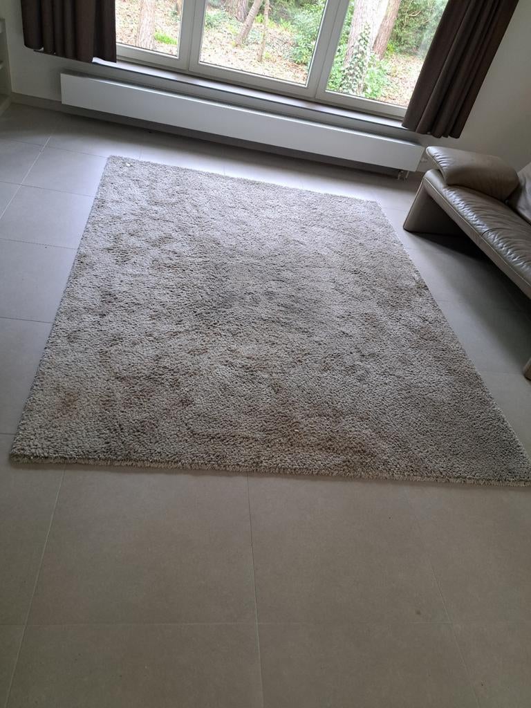 Vloerkleed tapijt 200x250, Huis en Inrichting, Stoffering | Vloerbedekking, Ophalen, Grijs, Tapijt