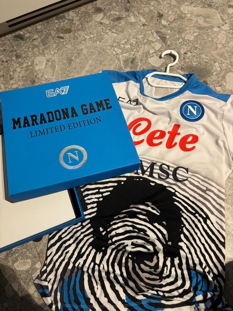 Original Napoli Maradona Game Kit Limited Edition, Ophalen, Zo goed als nieuw, Shirt