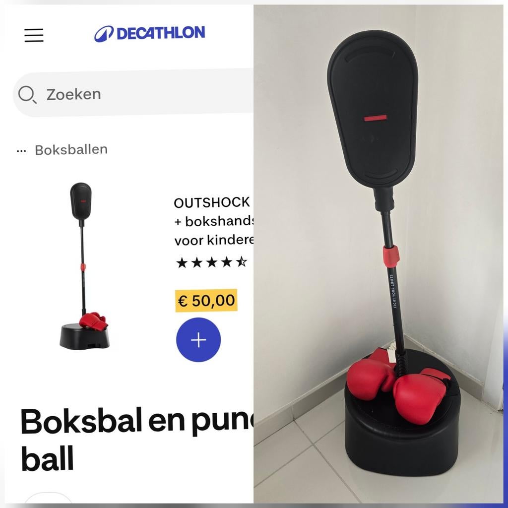 Boksbal van decathlon, Sport en Fitness, Ophalen of Verzenden, Boksbal
