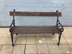 Banc de jardin ancien en fonte et bois, Jardin & Terrasse, Enlèvement, Utilisé, Bois