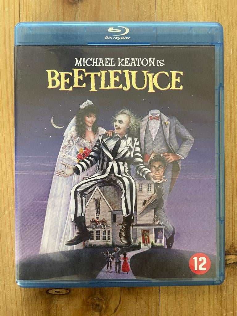 Beetlejuice (blu-ray), Ophalen of Verzenden, Zo goed als nieuw, Klassiekers