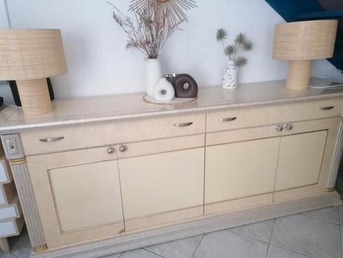 Buffet dressoir ivoire laqué, Huis en Inrichting, Kasten | Dressoirs, Gebruikt, Ophalen