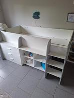 1 persoons kinderbed met kast onder, Ophalen, Gebruikt, Kast